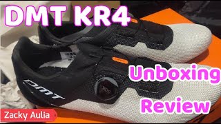 DMT KR4 Roadbike Shoes Unboxing dan Review [upl. by Henrieta]