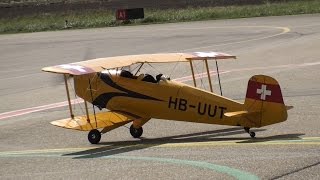 Bücker Bü 131 Jungmann M128 [upl. by Aitnecserc]