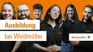 Ausbildung bei Weidmüller 👩‍🎓 [upl. by Colis]