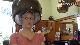 6300 Janina wet set shampoo and set hairsalon vintage full video [upl. by Diamond]