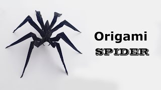 How to make paper Spider  Versatile Origami  Origami Spider [upl. by Bogie221]