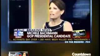 Michele Bachmann Mispronouncing quotChutzpahquot [upl. by Sarita856]