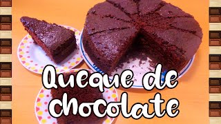 Queque de chocolate  Receta simple [upl. by Aba606]