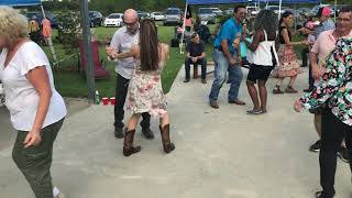 Zydeco amp Whiskey River Jitterbug Dancing in Breaux Bridge LA [upl. by Ahsiruam959]