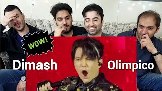 Dimash  Olimpico Ogni Pietra  Live in Budapest  Group Reaction [upl. by Temirf]