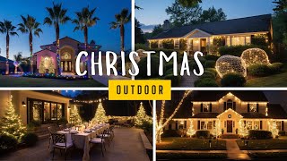 Christmas Lighting Ideas for Outside [upl. by Leanora]