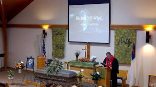 Rick Wipf Memorial Service October 30 2024 [upl. by Aerbma]