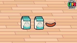 Toca Boca Food Recipe 🍡 Toca Life World [upl. by Kohcztiy]