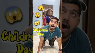 Baccho Ka Childrens Day 😵😱 400 minivlog ashortaday tranding shorts [upl. by Alidus]