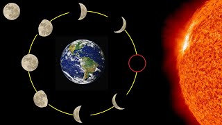 Mondphasen Erklärung – Die verschiedenen Mondphasen einfach erklärt  Mondphase Erklärvideo [upl. by Pleasant]