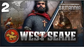 CLASH OF KINGS Total War Saga Thrones of Britannia  West Seaxe Campaign 2 [upl. by Urbanus428]