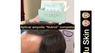 Tratamiento capilar galvánico con nutriol Nu Skin [upl. by Anerbas]