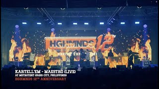 Kartellem  quotMaestroquot Live at the HGHMNDS 12th Anniversary Concert [upl. by Andrel]