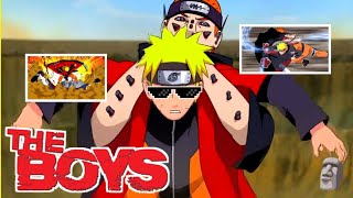 PAIN ATTACK LAEF VILLAGE  🥵 Pain Vs Kakashi full fight Sigma moments  in hindi S8 EP89 [upl. by Rafat]