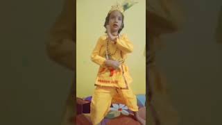 Krishna damodaram Janki Vallam  song dance 💃  viralvideo 👧👧 [upl. by Slemmer]