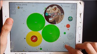 HANDCAM BROKEN IPAD 7TH GEN 🥲 AGARIO MOBILE [upl. by Hayalat]