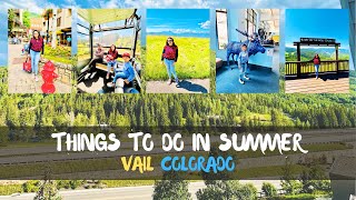 Vail Colorado  Things To Do In Summer [upl. by Asirrak]