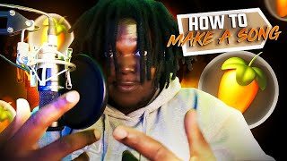 How to make a song On Fl Studio from start to finish [upl. by Rome]