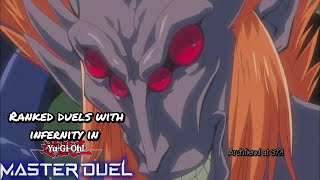 Playing Ranked Duels with Infernity in Yugioh Master Duel [upl. by Karisa143]