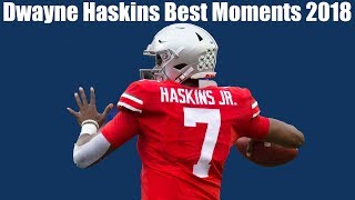 Dwayne Haskins Making NFL Caliber ThrowsRuns Montage [upl. by Kovacs]