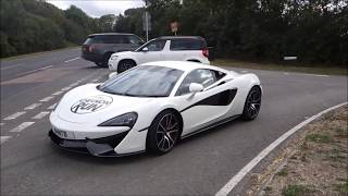 710HP Mclaren 570S w Straight Piped Exhaust  LOUD Accelerations and Backfire [upl. by Mallorie]