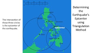 DETERMINING THE EARTHQUAKES EPICENTER  TRIANGULATION METHOD  MELC BASED  MODULE 3 [upl. by Danica]