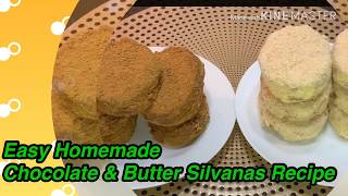 Easy homemade Chocolate and Butter Silvanas Recipe  Chocolate Silvanas  Silvanas [upl. by Okiman]