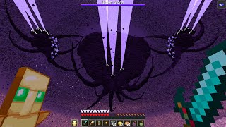 I Killed the Wither Storm in Survival Minecraft 2024 [upl. by Glynnis]