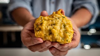 Pataniscas de Bacalhau  Receita tradicional Portuguesa [upl. by Aney651]