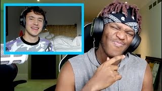 Reacting to KSI reacting to my quotINSECUREquot DISS TRACK [upl. by Yttak912]