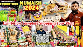 NUMAISH 2024HYDERABAD EXHIBITION 2024NUMAISH SHOPPING 😍 NAMPALLY EXHIBITION TOUR [upl. by Maice]