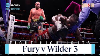 One of Greatest Heavyweight Fights EVER 😮‍💨 Tyson Fury v Deontay Wilder 3 Highlights 🔥 FuryUsyk [upl. by Caleb]