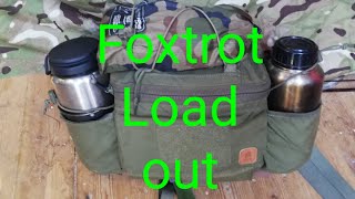 Helikon Tex Foxtrot Mk 2  Helikon Tex Poncho  Load Out  bushcraft [upl. by Erdeid815]