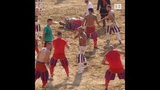 Football Meets Game of Thrones in This Ancient Italian Sport [upl. by Harmonia]