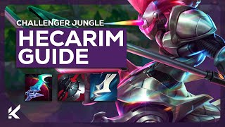 Challenger Hecarim Beginner Jungle Guide You Need for Season 14 [upl. by Eleirbag337]