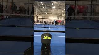 PadelShooter padel ballmachine NOW AVAILABLE the only professional padel machine in the world [upl. by Dusa]