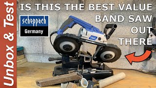 Affordable Band Saw Scheppach MBS 1100 What You Can Do with THIS Unbox and Test [upl. by Georgette]