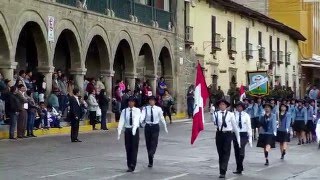 DESFILE DE FEDERICO FROEBEL PLAZA HUAMANGA 2016 [upl. by Alim]