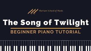 🎹How to Play The Song of Twilight on Piano  RCM Grade 3 Pg 25  Yoshinao Nakada🎹 [upl. by Alicia437]