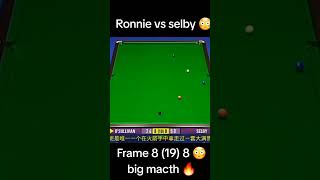 Selby vs Ronnie new match 2024 motivation snooker ronnie selby [upl. by Ezri617]