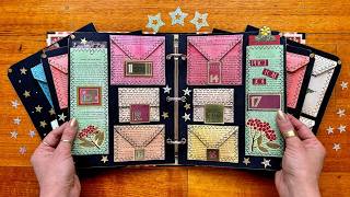 DIY Easy Advent Calendar Book  Using Book Pages or Envelopes [upl. by Monda366]