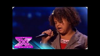 Rachel Crow  Audition 1  THE X FACTOR 2011 [upl. by Ydnahs]