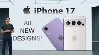 iPhone 17 LEAKS  4x NEW DESIGN Models REVEALED [upl. by Zeuqram]