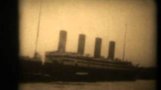 RMS OLYMPIC amp TITANIC FROM THE WHITE STAR LINE VERY VERY RARE FILM1910 [upl. by Sheela]