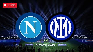 Napoli Inter 01 🔴 LIVE Postpartita da Riyadh 🏆 🇸🇦 Supercoppa italiana [upl. by Avika]