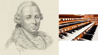 Pietro Nardini 17221793 Adagio con affetto  Organ transcription [upl. by Anderson]