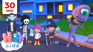 La nuit dHalloween 🎃  Chansons pour Enfants  HeyKids en Français [upl. by Ecallaw]