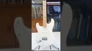 FENDER Stratocaster left hand at GUITAR SPA 573173935991 [upl. by Sou280]