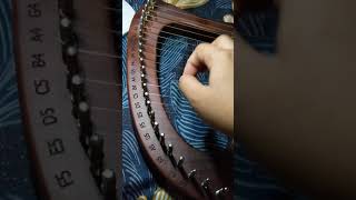 Genshin Impact  Kamisato Ayaka Theme  Camellia in Winter Snow  Lyre Harp Cover  Short [upl. by Sheela]