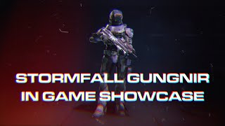 STORMFALL  GUNGNIR  IN GAME SHOWCASE  HALO INFINITE STORE [upl. by Lasiaf366]